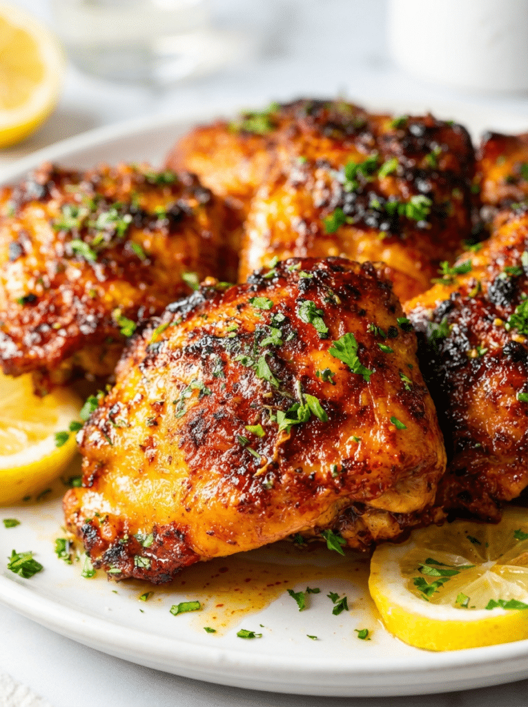 Air Fryer Chicken Thighs