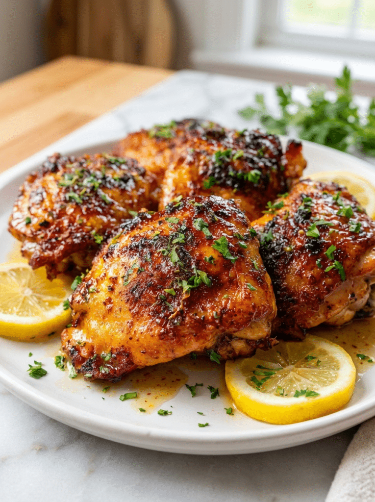 Air Fryer Chicken Thighs