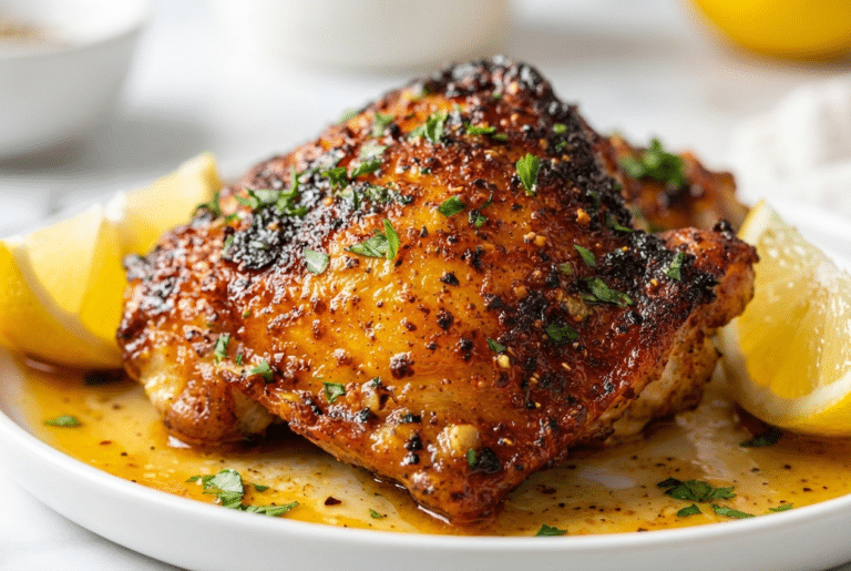 7 Powerful Secrets for Crispy Air Fryer Chicken Thighs with Garlic and Herbs