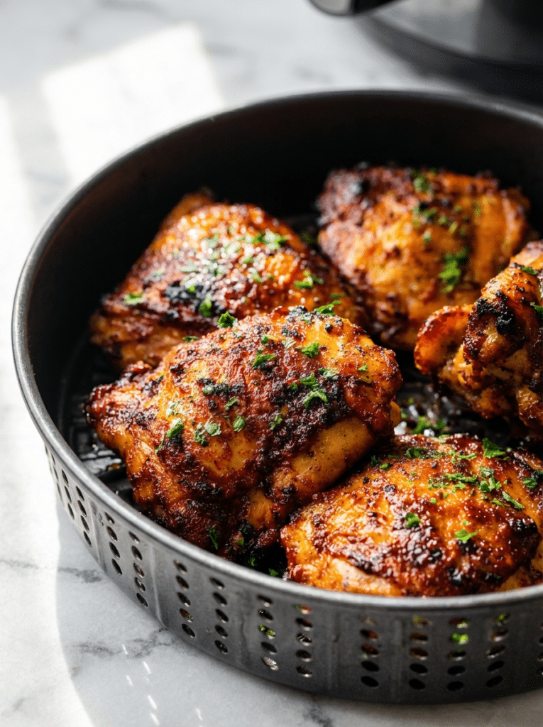 Air Fryer Chicken Thighs