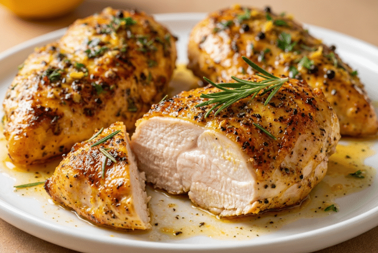 Air Fryer Lemon Pepper Chicken Breasts