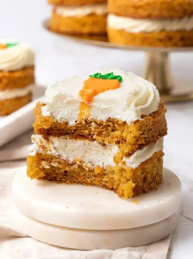 Carrot Mini Bundt Cakes