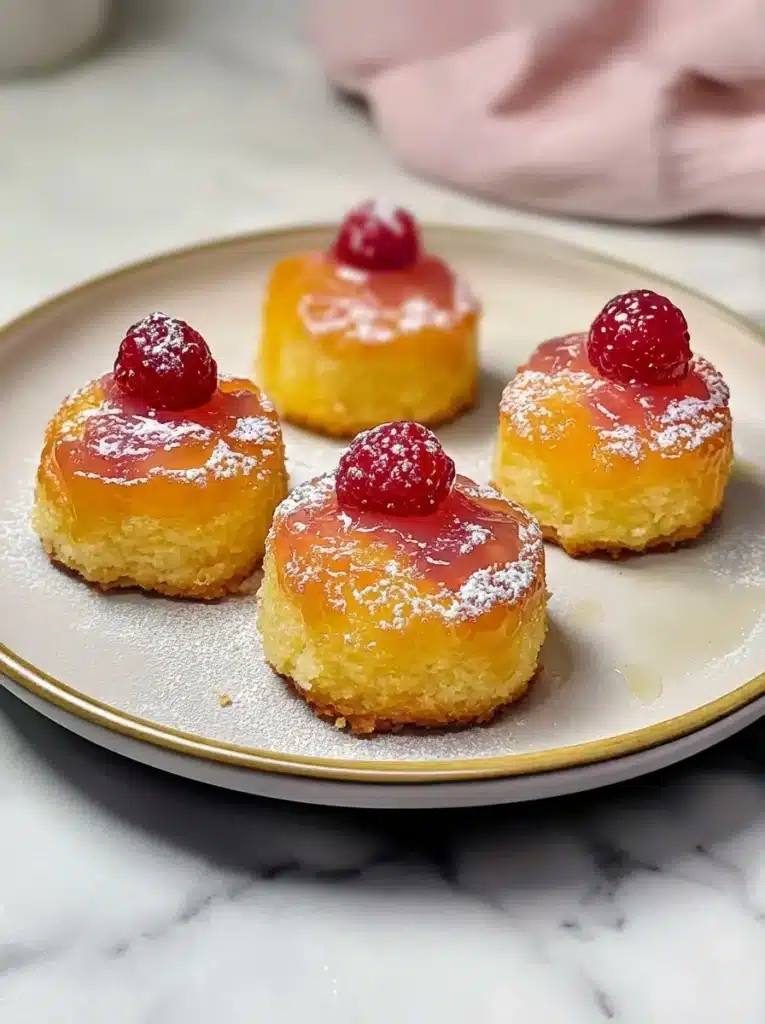 Carrot Pineapple Mini Cakes