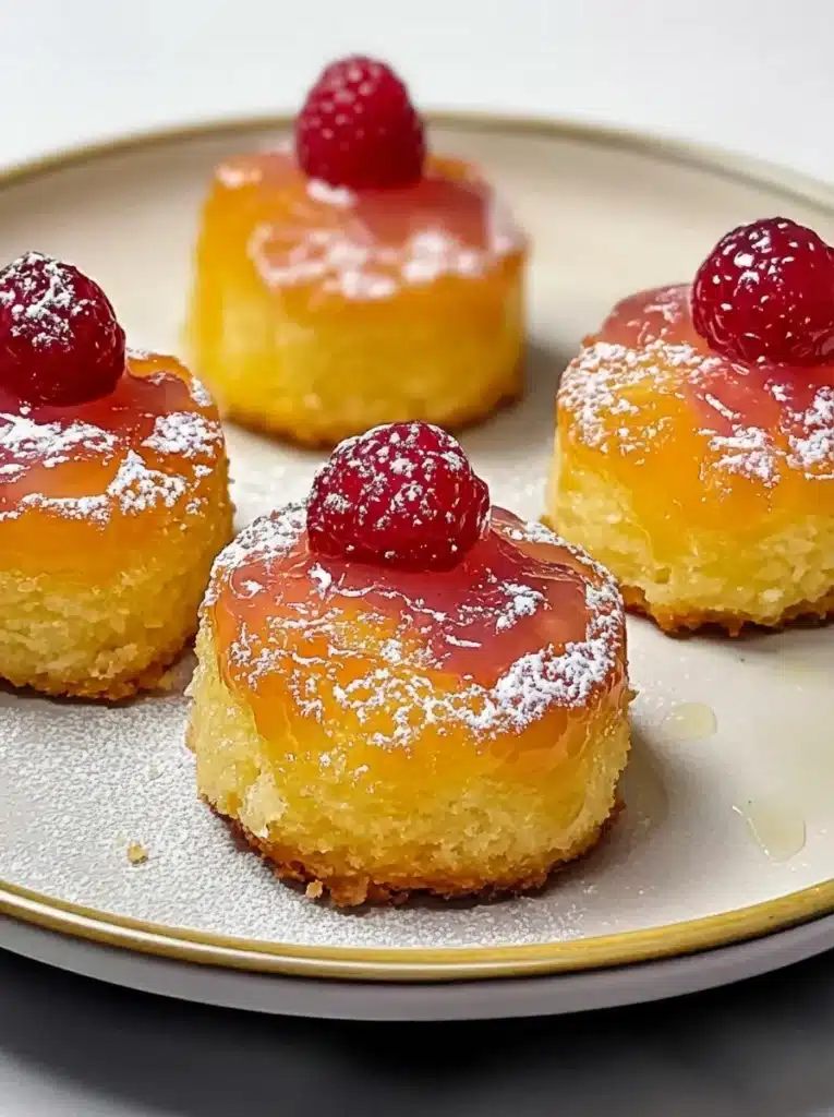 Carrot Pineapple Mini Cakes