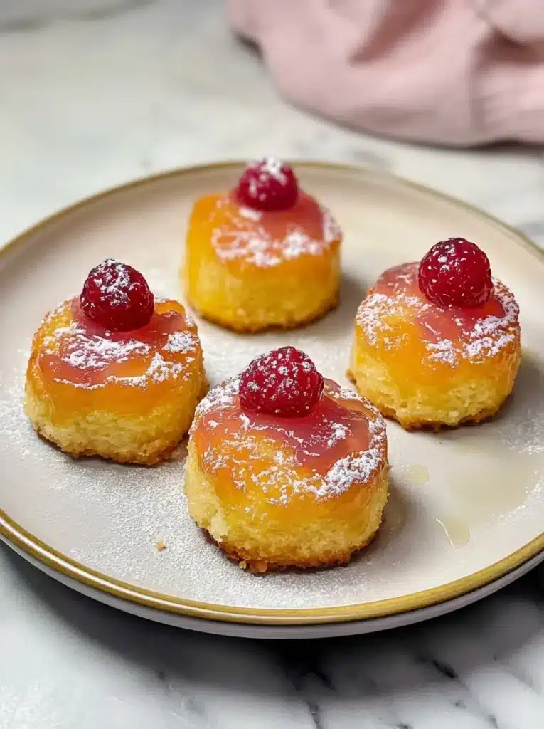 Carrot Pineapple Mini Cakes