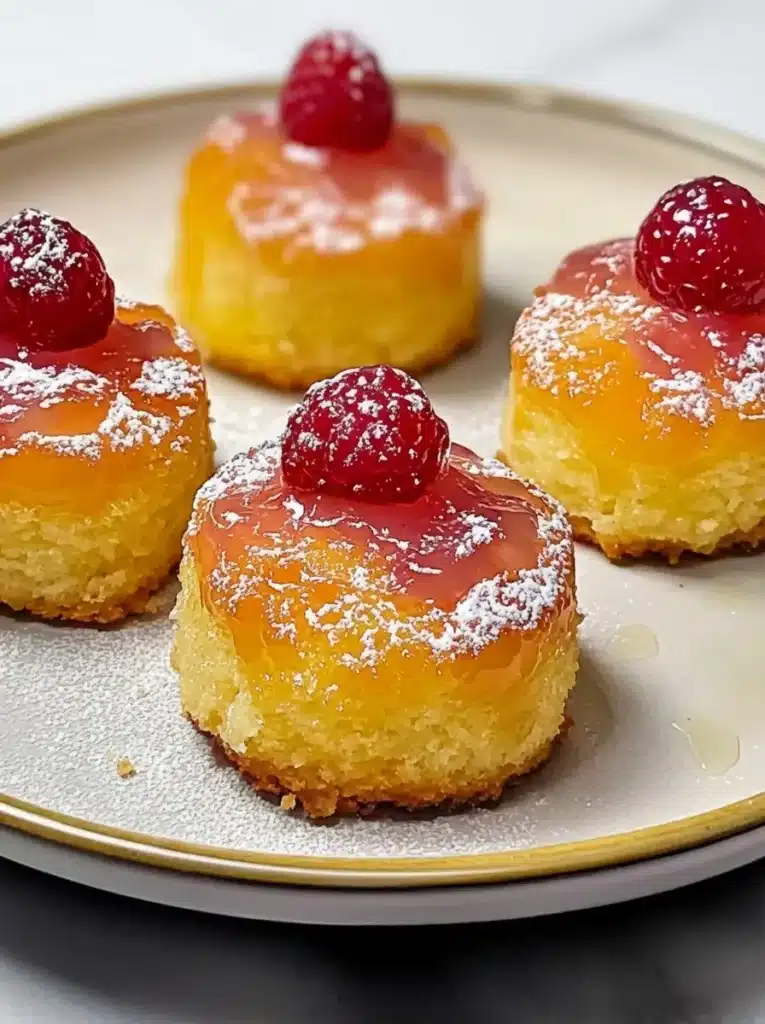 Carrot Pineapple Mini Cakes