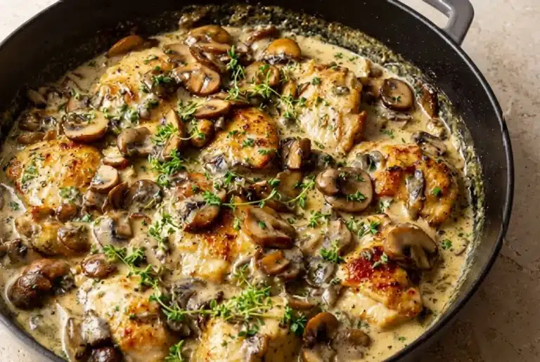Chicken-Mushroom-Stroganoff