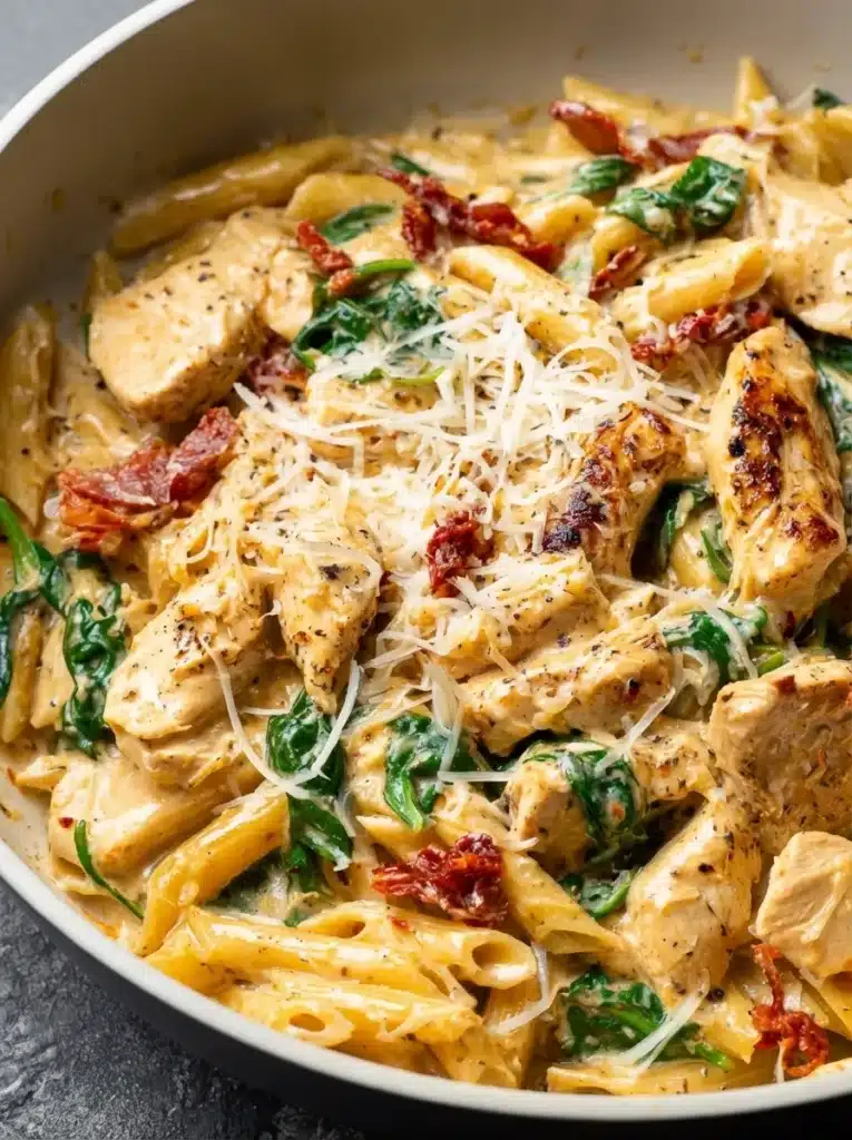 Creamy Tuscan Chicken Pasta
