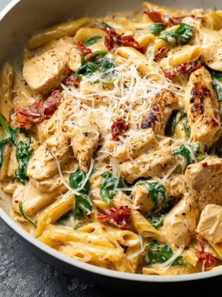 Creamy Tuscan Chicken Pasta