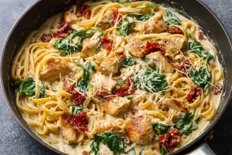 Creamy Tuscan Chicken Pasta