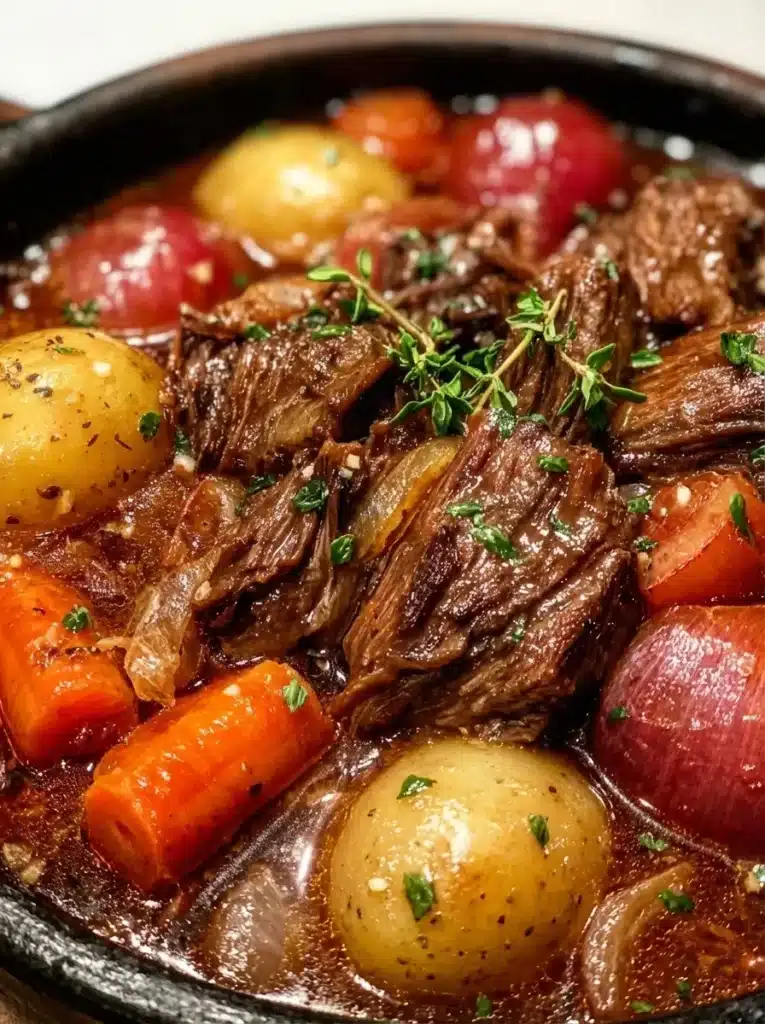Crockpot Beef Stew with Vegetables