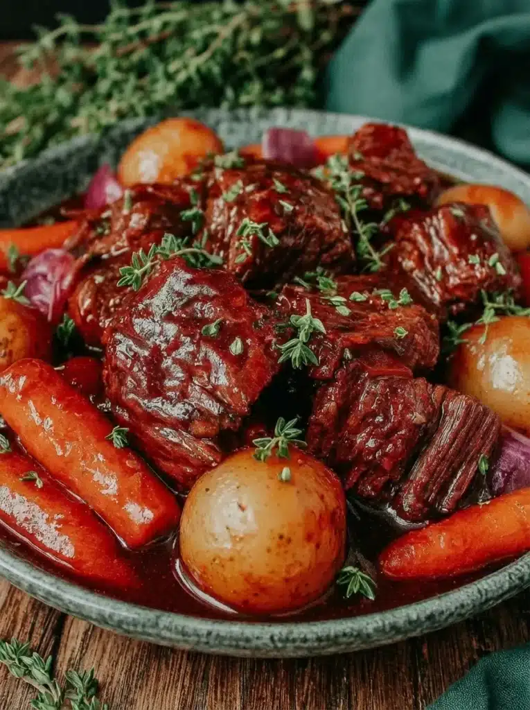 Crockpot Beef Stew with Vegetables