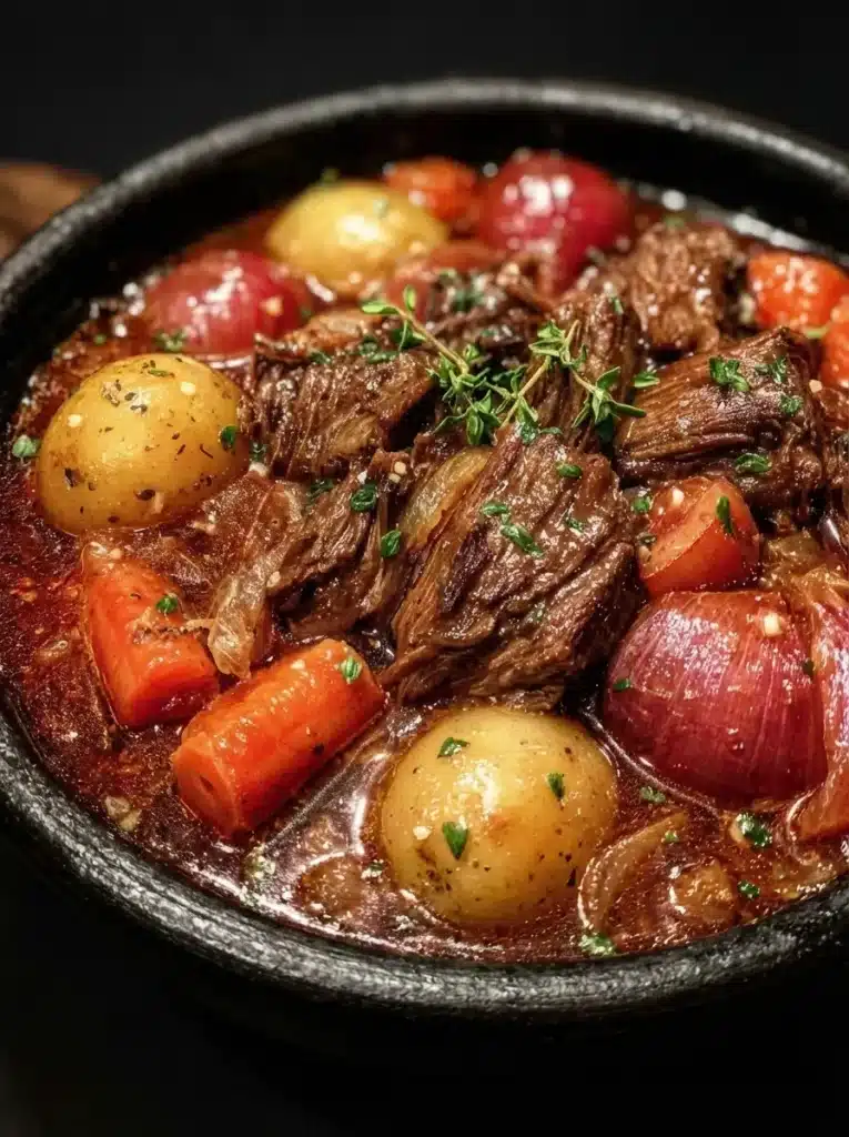 Crockpot Beef Stew with Vegetables