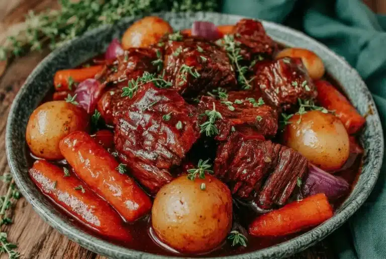 Crockpot Beef Stew with Vegetables