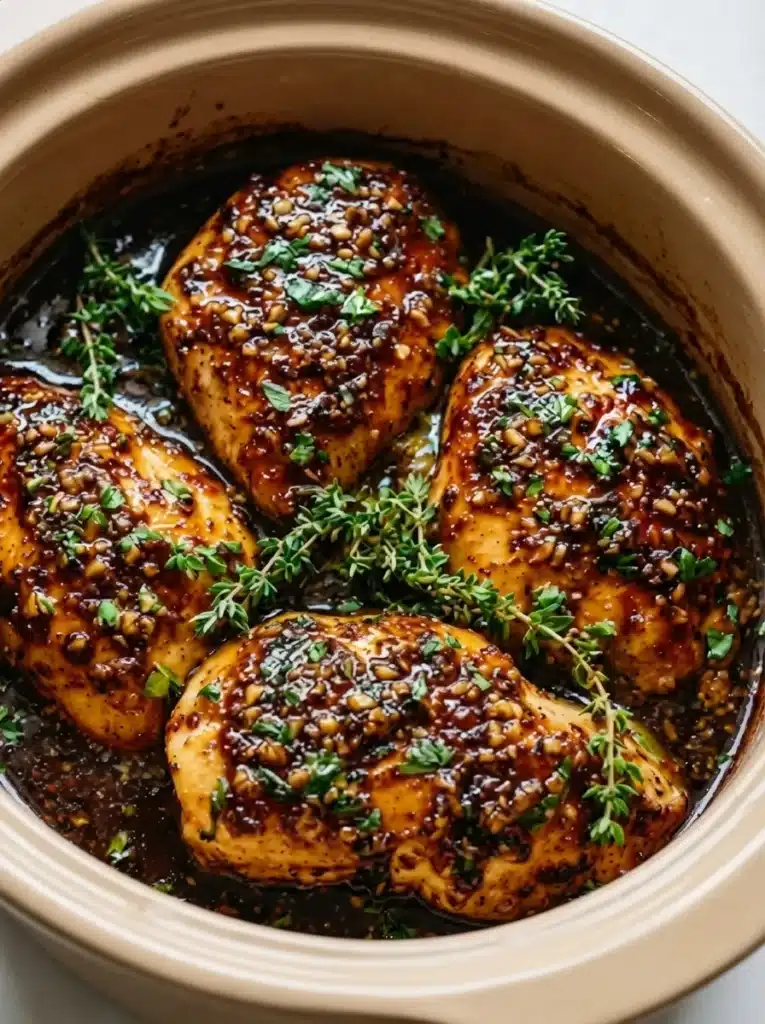 Crockpot Honey Garlic Chicken