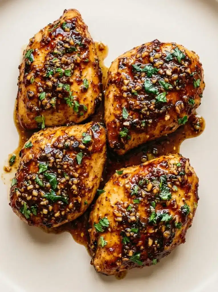 Crockpot Honey Garlic Chicken