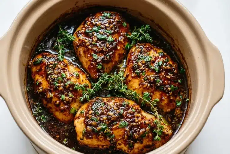 Crockpot Honey Garlic Chicken