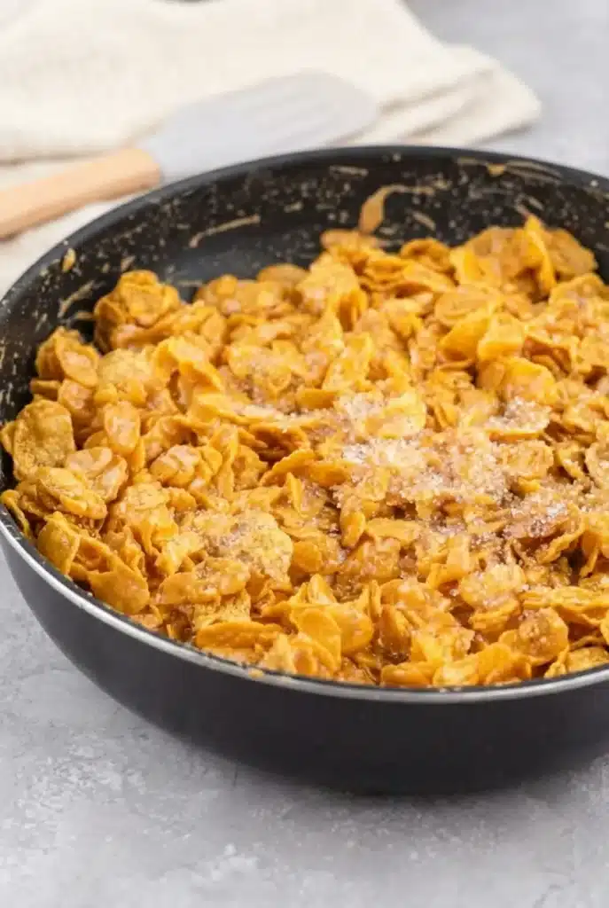 Crunchy Caramel Cornflake Cookies