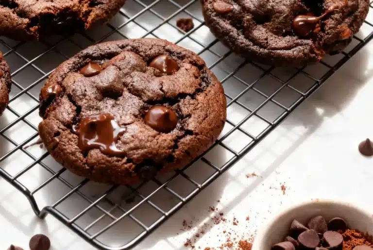 Double-Chocolate Chip Cookies