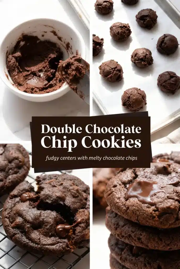 Double-Chocolate Chip Cookies