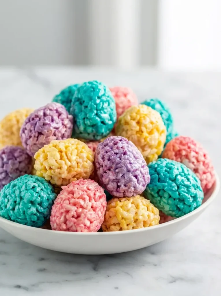 Easter Egg Rice Krispie Treats