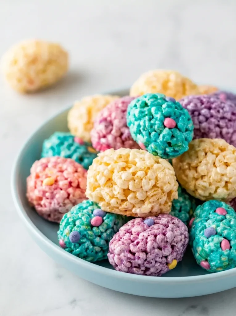 Easter Egg Rice Krispie Treats