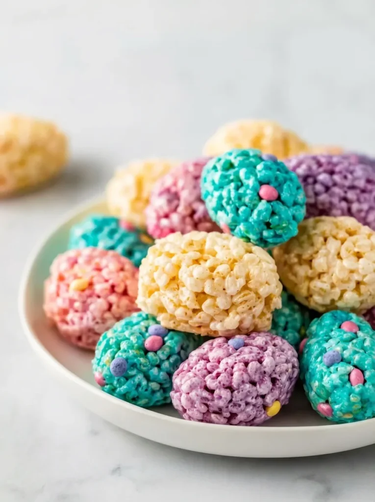Easter Egg Rice Krispie Treats