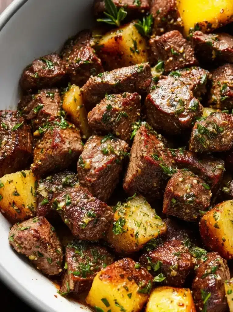 Garlic Butter Steak Bites