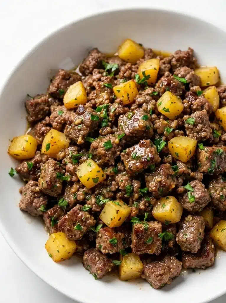 Garlic Butter Steak Bites
