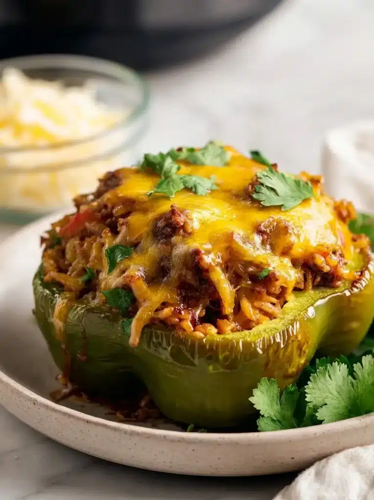 Ground Beef Stuffed Peppers
