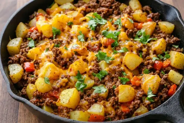 Ground Beef and Potato Skillet