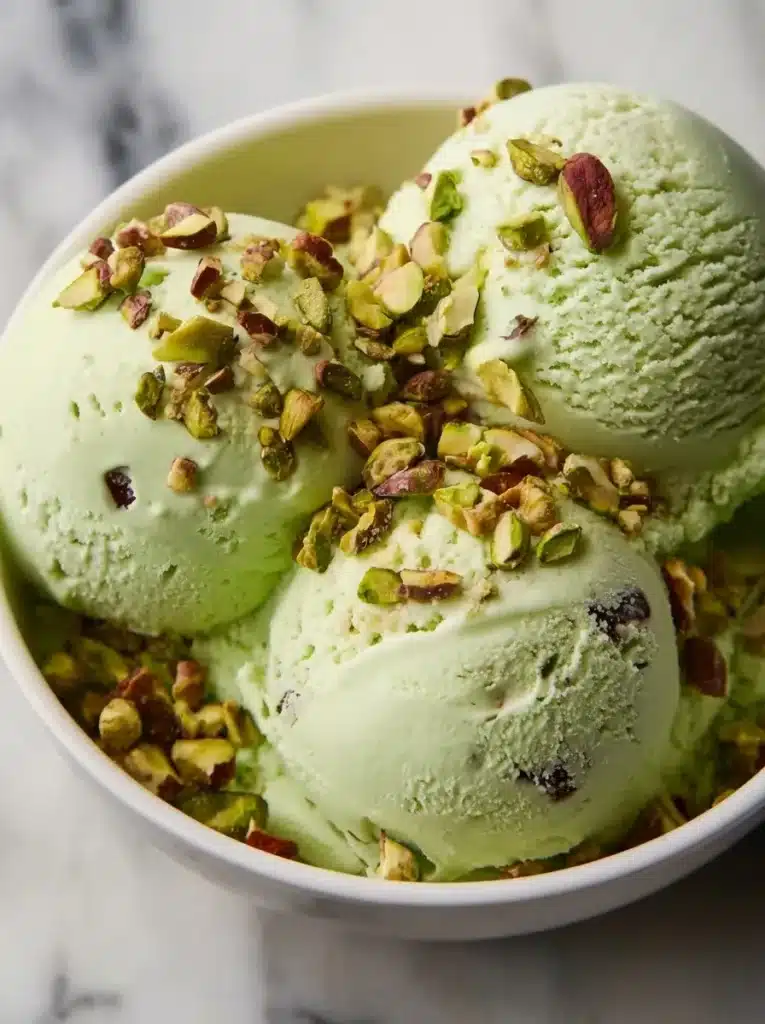 Irish Pistachio Ice Cream
