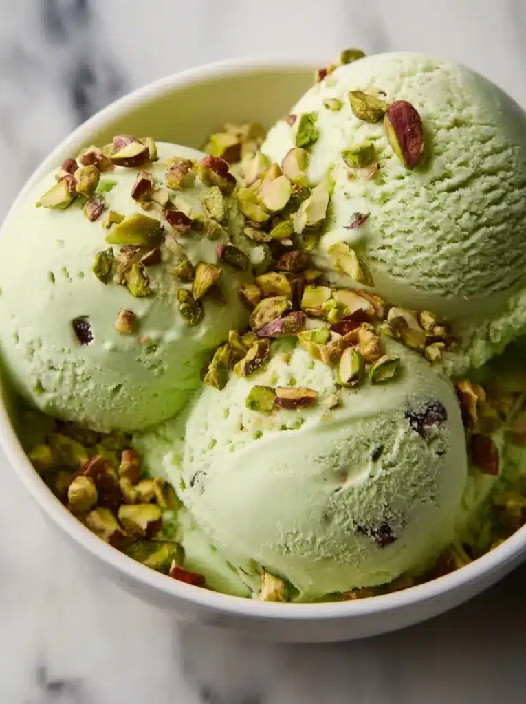 Irish Pistachio Ice Cream