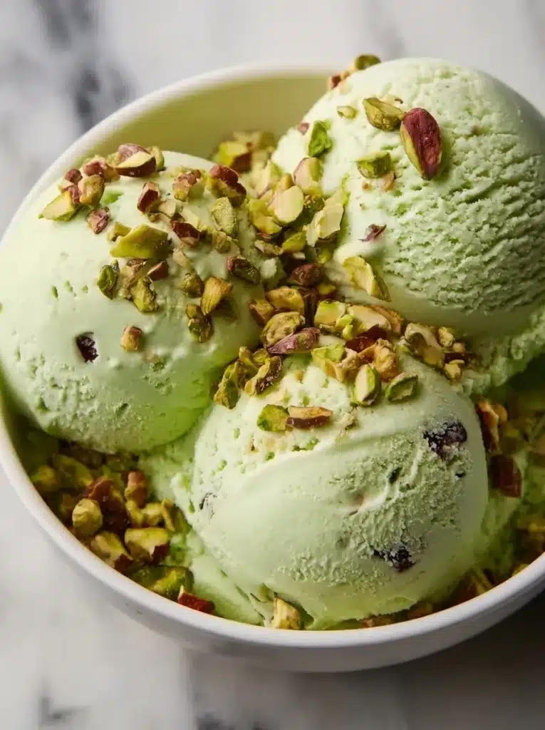 Irish Pistachio Ice Cream