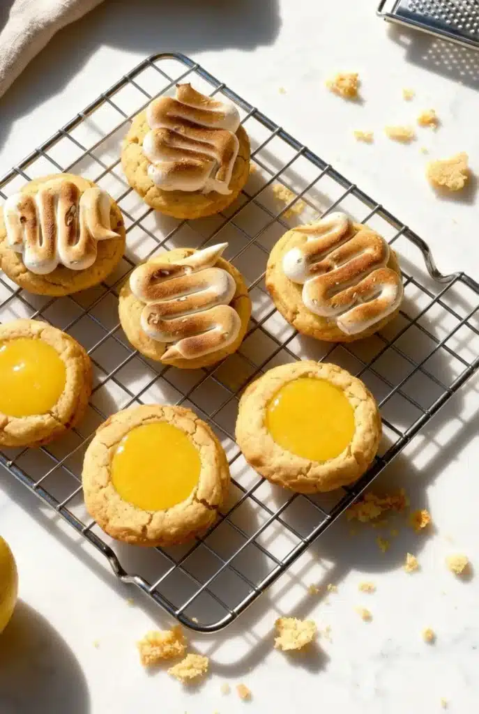 Zesty Lemon Meringue Cookies