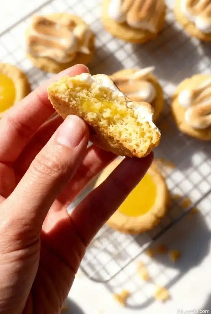 Zesty Lemon Meringue Cookies