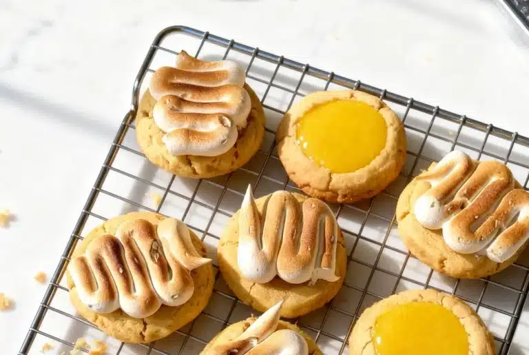 Zesty Lemon Meringue Cookies