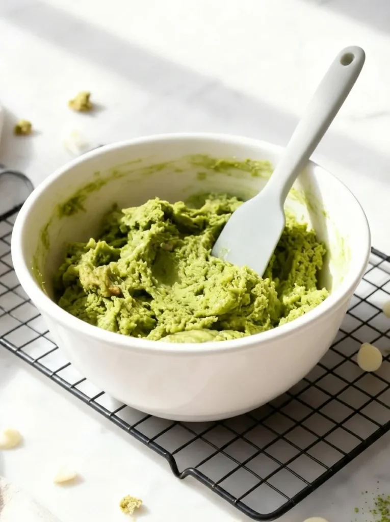 Matcha White Chocolate Cookies