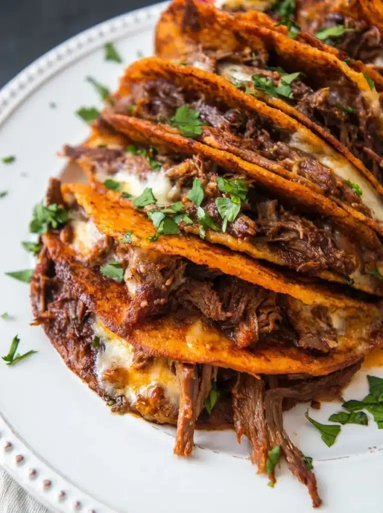 Mexican Beef Birria Tacos