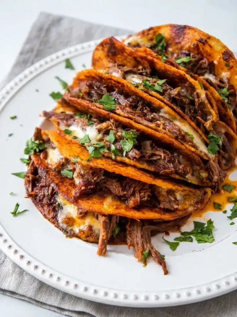 Mexican Beef Birria Tacos