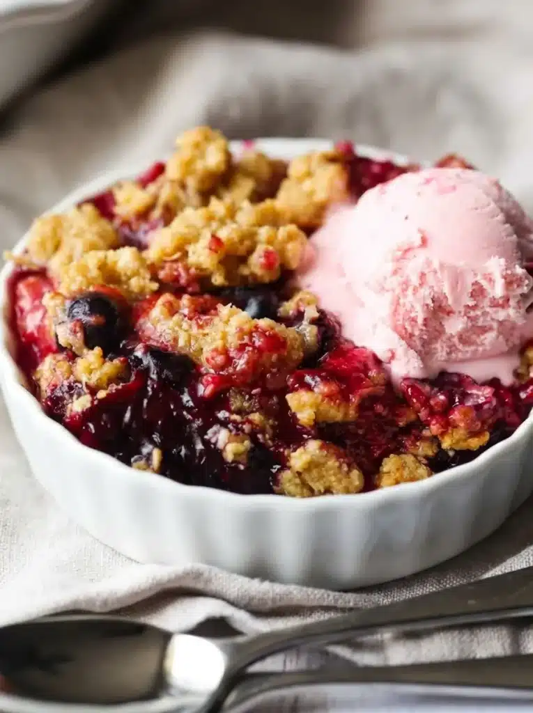 Mixed Berry Crisp
