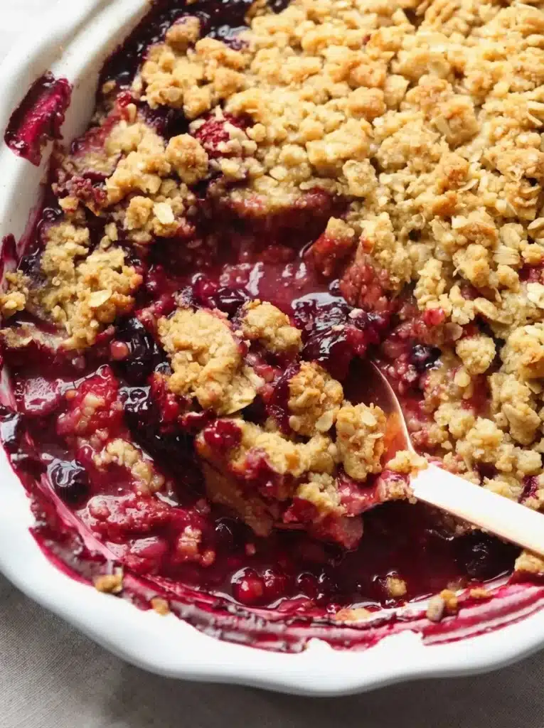 Mixed Berry Crisp