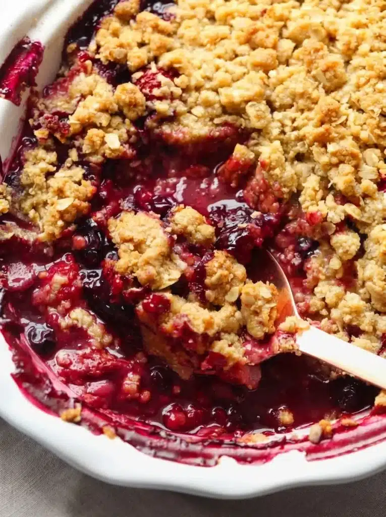 Mixed Berry Crisp