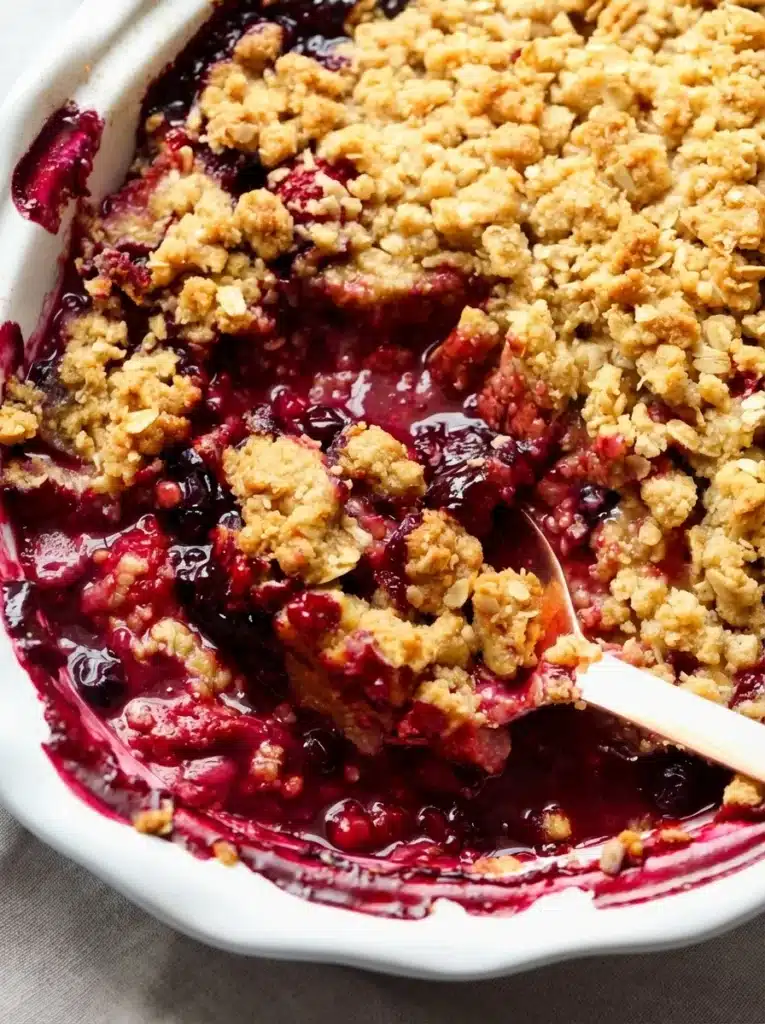 Mixed Berry Crisp