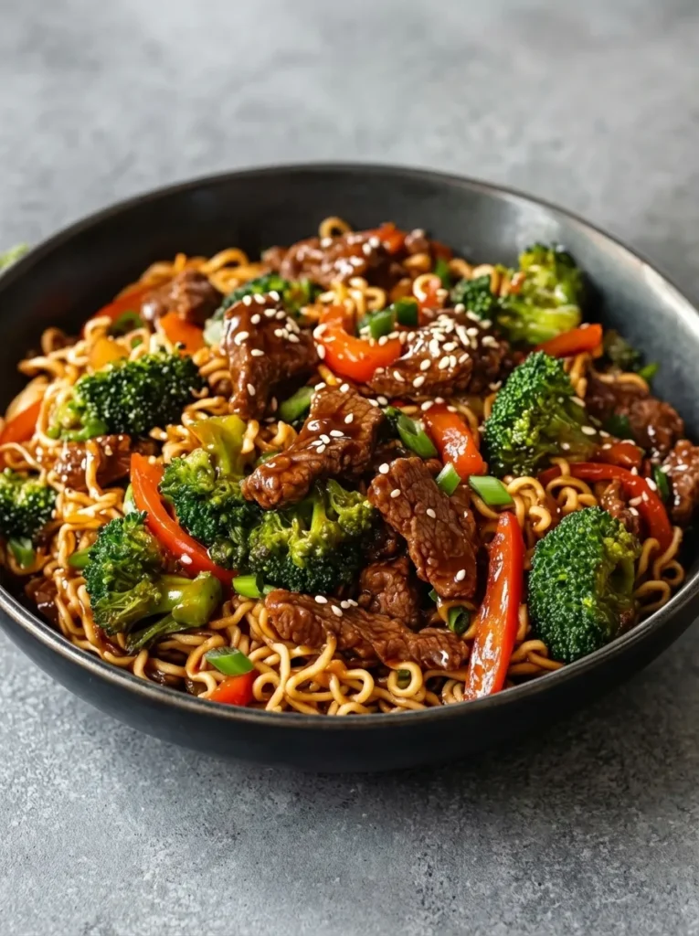 Mongolian Beef Stir Fry