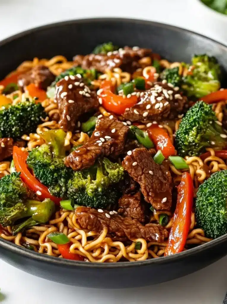Mongolian Beef Stir Fry