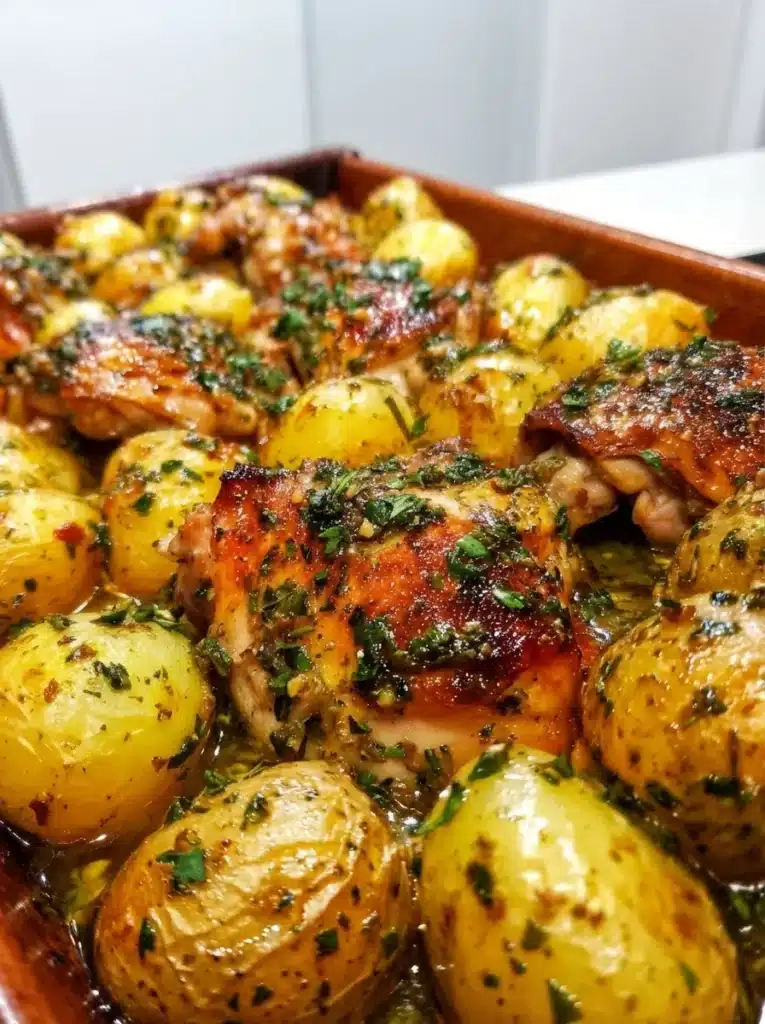 One-Pan Greek Lemon Chicken with Potatoes
