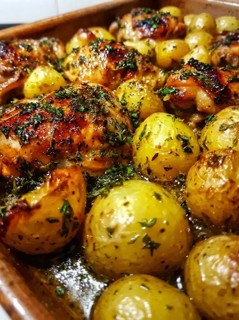 One-Pan Greek Lemon Chicken with Potatoes