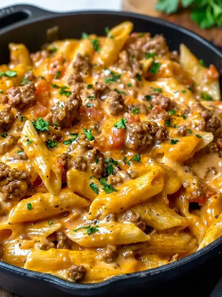 One-Pot Ground Beef Pasta