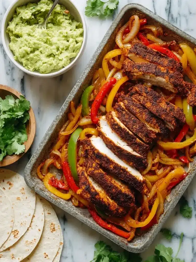 Oven Roasted Chicken Fajitas